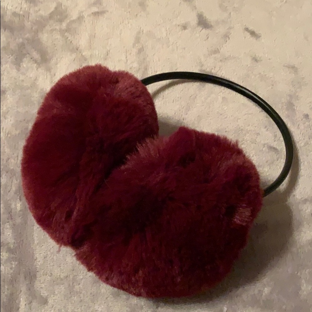 NWOT Zara fuzzy ear muffs